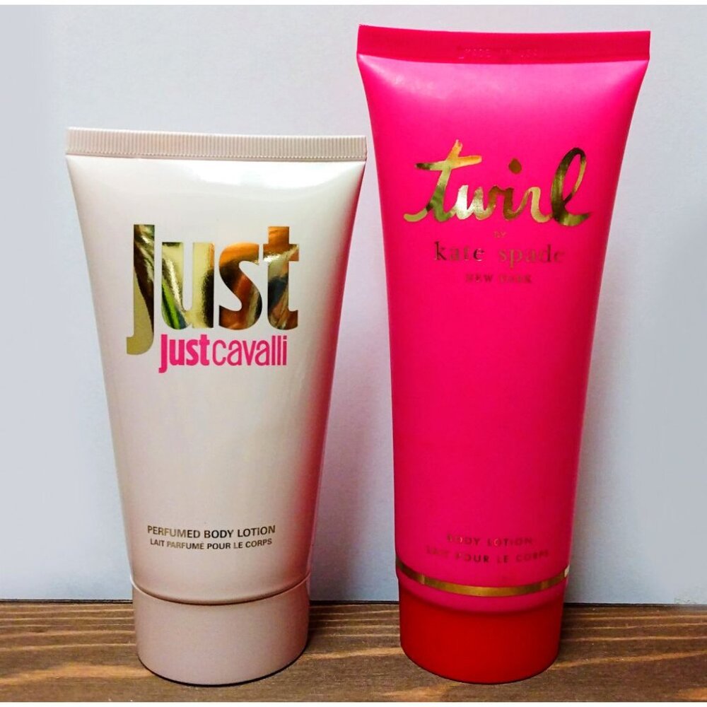 Kate Spade Twirl & Just Cavalli - Women's Perfumed Body Lotion Bundle